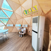 Usine de maisons mobiles Maison moderne préfabriquée sûre Capsule spatiale pour dosette de jardin