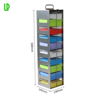 Support pour cryotubes à 10 niveaux, accessoires pour réservoir d'azote liquide, supports de congélateur de laboratoire, stockage à long terme des échantillons, supports de congélateur