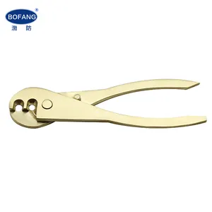manufacturer non sparking tools lock wire pliers aluminum bronze used in explosive area non magnetic factory price
