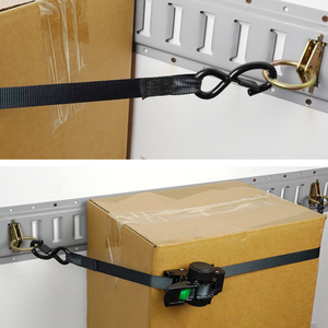 Ensemble de sangles de fixation automatiques à cliquet de 25 mm, <span class=keywords><strong>sangle</strong></span> de contrôle de cargaison à cliquet rétractable - Product Image 6