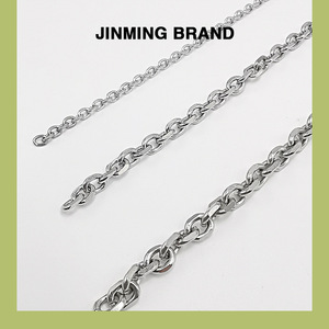 Stainless Steel Chain 0.1x1.0x1.5mm To 1.5x6.0x7.1mm Flat Beveled For Bags Fashion Trimming <b>Decorative</b> <b>Edge</b> - Product Image 4