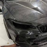 Couvercle de suppression de phare en Fiber de carbone sèche Prepreg pour BMW F87 M2 M2C F22 M240i pièces de carrosserie extérieures