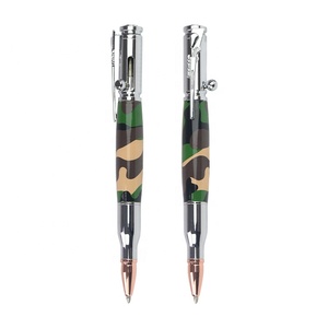 <span class=keywords><strong>Stylo</strong></span> bille en bois personnalisé avec gravure logo pistolet, <span class=keywords><strong>action</strong></span> à verrou, style fusil, avec recharges – Cadeau personnalisé - Product Image 4
