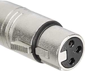 Toptan XLR dişi 1/4 "adaptörü, XLR 3P dişi Jack stereo erkek 6.35mm adaptörü - Product Image 4