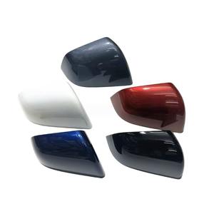 Azul Rojo Negro Blanco Vista trasera derecha Espejo lateral Tapa Pares Reemplazo Compatible Nuevo Tesla Modelo 3/Y Plástico de alta calidad - Product Image 1