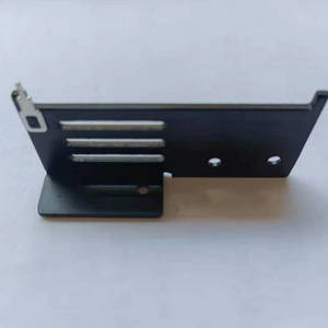 Plaque de montage en aluminium Melt Eruption, petite taille, pour dissipation thermique, support métallique noir anodisé - Product Image 2