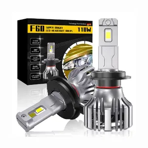 Error Free F60 55W 110W 30000Lm H7 Motorcycle Led Headlight