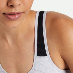 Sujetador deportivo transpirable con impresión de logotipo personalizado Ropa deportiva sexy para yoga y deportes al aire libre - Product Image 3