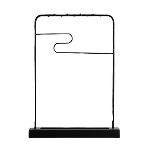 Autumn Moon White Calligraphy <b>Brush</b> Holder Iron Stand Square Simple For Desk Display Stationery Holders - Product Image 5