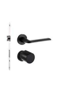Cerradura Inteligente para Puerta, Cerradura Inteligente de Cilindro de Acero Inoxidable y Latón con Interfaz de Emergencia, Cerradura Electrónica Inteligente para Wo - Product Image 4