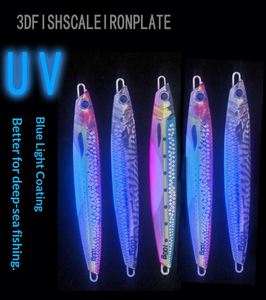 Señuelo Metálico Luminoso Impreso en 3D con UV de 150g para Lubina, Lucio y Peces de Agua Dulce - Señuelo Artificial de Caída Lenta para Jigging - Product Image 4