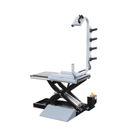 Élévateur hydraulique rapide pour équilibrage de pneus 75 kg – Outil de levage de roues pour voiture – Rehausseur de pneus et de roues centrales