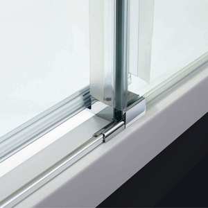 Porte de <span class=keywords><strong>douche</strong></span> sans cadre, cadre en aluminium, <span class=keywords><strong>style</strong></span> carré, salle de bain, <span class=keywords><strong>baignoire</strong></span>, cabine de <span class=keywords><strong>douche</strong></span> coulissante - Product Image 4