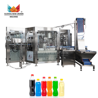 Usine complète 3000BPH 5000BPH 12000BPH PET boissons gazeuses en bouteille eau pétillante machine d'emballage prix de vente