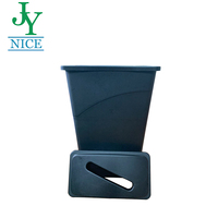 Classification du papier Poubelle de bureau idéale pour la collection latérale du bureau Poubelle à cendres de parc carrée avec couvercle Poubelle en plastique Slim Jim
