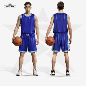 Kit <span class=keywords><strong>de</strong></span> basketball personnalisé en gros, impression numérique par sublimation, ensemble uniforme respirant, OEM, unisexe, club, <span class=keywords><strong>ligue</strong></span>, équipe, échantillon gratuit, MOQ <span class=keywords><strong>1</strong></span> - Product Image 5