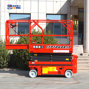 ה iso מפעל אספקת חשמל מספריים מעליות עצמי נע פלטפורמה עבודה אווירית פלטפורמה ניידת הידראולי מכונת להרים להרים - Product Image 3