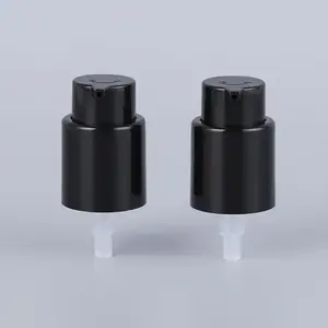 Venta de fábrica 24mm 24/410 Bomba dispensadora de <span class=keywords><strong>tratamiento</strong></span> de bloqueo izquierdo y derecho negro para loción de crema de suero Limpiador <span class=keywords><strong>facial</strong></span> - Product Image 5