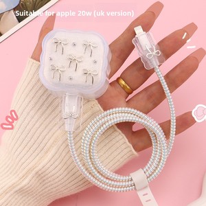 Protezione per Cavo Dati con Spina Britannica per Ricarica Rapida 20W Compatibile con <span class=keywords><strong>iPhone</strong></span> 20W Presa di Alimentazione Apple UK Protezione Cavo per Inghilterra - Product Image 1