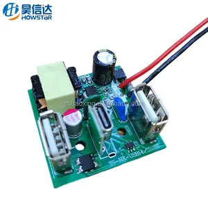 OEM/ODM factory design custom 5V2A PCBA USB circuit board 5V1A 10W charger Mobile phone charger PCBA for the socket module
