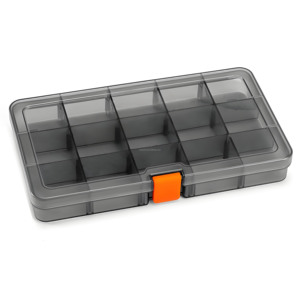 Tùy Chỉnh Nhựa 15-Lưới Có Thể Tháo Rời Công Cụ Ánh Sáng Bộ Phận Đồ Trang Sức Phần Cứng Lưu Trữ Trường Hợp Organizer Box Với Có Thể Tháo Rời Tách - Product Image 2