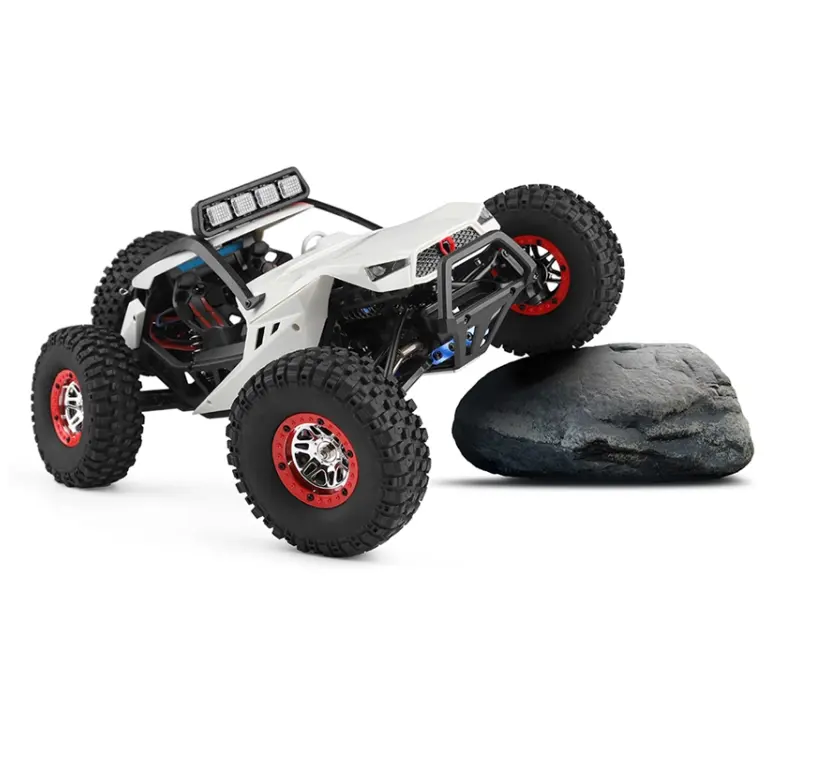 Wltoys 12429 1:12 RC Car Crawler 40km/h High Speed 2.4G 4WD Electric Car With Head Lights RC Off-Road Car For Birthday Gift