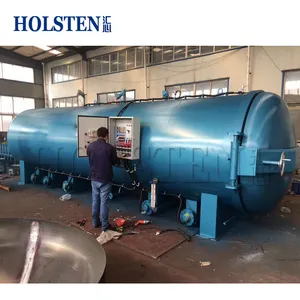 Electric rubber vulcanizing autoclave for rubber hose curing