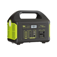 Vente en gros 500W Type-C Alimentation mobile Stockage de l'énergie de décrochage extérieur pour les voyages en voiture Batteries externes en fer au lithium Centrale électrique