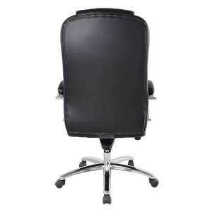 High Quality <b>Black</b> Soft Headrest PU Leather Ergonomic Swivel Tilt Height Adjustable Executive Boss Office <b>Chair</b> - Product Image 6