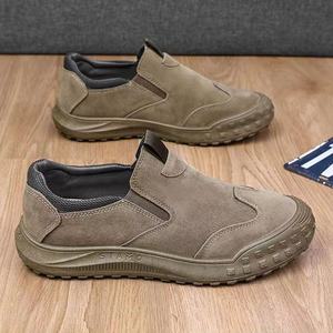 أحذية عمل رجالية منخفضة الارتفاع مقاومة للماء، أحذية خارجية مضادة للانزلاق ومقاومة للتآكل، أحذية عمل عادية للرجال - Product Image 1