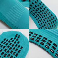 Chaussettes de football antidérapantes personnalisées en gros pour adultes, chaussettes de sport