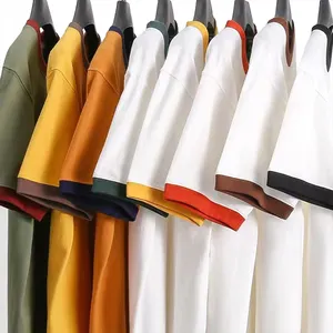 Тяжелая хлопковая белая футболка от производителя, индивидуальная печать на заказ