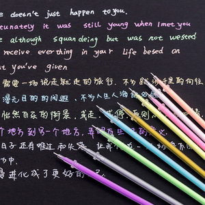 Gel <b>Pen</b> <b>Refills</b> 0.7mm Color Core Plastic Office School Note Writing Supplies - Product Image 2