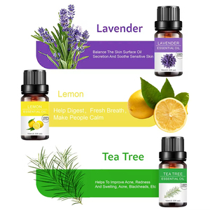 Diffuseur d'aromathérapie personnalisé et mélange d'huiles essentielles végétales 100 pures-lavande, arbre à thé, orange douce, etc. | <span class=keywords><strong>Top6</strong></span>/10mL - Product Image 5