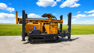 새로운 중국산 디젤 엔진 물 우물 드릴링 장비 기계 200m 회전 펌프 목표 200m 드릴링 깊이 건설 모바일 - Product Image 2