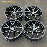 Jantes forgées chromées tout-terrain 17-20 pouces 5x127 5x5.0 pour Jeep Wrangler JL Rubicon 71.5mm M14x1.5 ET44