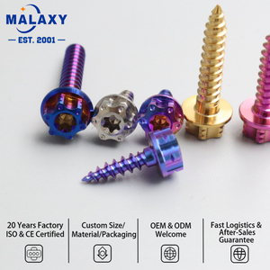MALAXY- Pernos de Titanio de Alta Calidad para Modificación de Motocicletas - Product Image 3