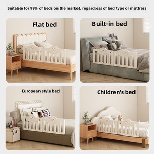 HDPE Material Children's <strong>Bed</strong> Rail Eco-Friendly Baby Sleep Safety <strong>Guard</strong> Rail - Product Image 4