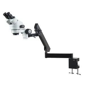 ZM-2BP7 7X-45X Binocular Boom stand stereo microscope, 770mm Horizontal moving