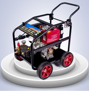 250bar 3400rpm Mobile Industrial Water Jet Used <b>Gasoline</b> Pump Motor Manual - Product Image 5