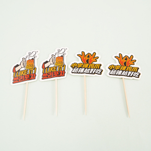 Marqueurs de fromage personnalisés pour plateau de charcuterie, étiquettes alimentaires, étiquettes pour cupcakes, marqueurs pour cure-dents, accessoires pour planches à découper - Product Image 1