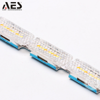 Ampoules LED AES 16 pièces, bandes LED séquentielles 12V blanc ambre, feux de jour, clignotants LED pour feux de voiture Audi