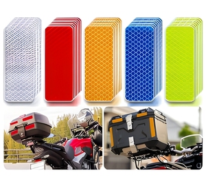 Bande réfléchissante haute visibilité, bandes réfléchissantes imperméables, réflecteur <span class=keywords><strong>de</strong></span> sécurité en vrac, autocollant réfléchissant, marquage arrière pour camion - Product Image 3