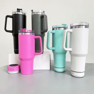 Matte Powder Coated Wireless Smart Player <b>Music</b> 40Oz Speaker Tumbler for Laser Engrave - Product Image 1