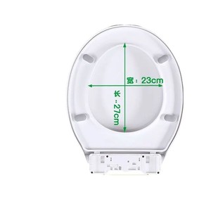 Fundas de asiento de inodoro en forma de O, antibacterianas, universales para el hogar, de estilo antiguo, gruesas, con anillos de cojín y tapas de plástico, al por mayor - Product Image 4