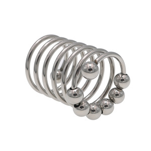 Edelstahl lange <span class=keywords><strong>Penis</strong></span> Ring Kristall Set Sexspielzeug <span class=keywords><strong>Penis</strong></span> Abdeckung - Product Image 4