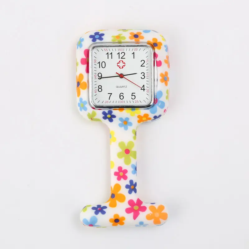 Vendita diretta in fabbrica di alto livello economico nuovo arrivo Best seller Multicolor nuovo orologio da infermiera in silicone