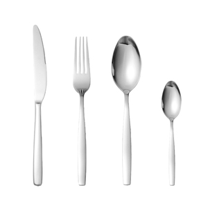 Ensemble de couverts en acier inoxydable personnalisé pour la restauration, couteau, cuillère, fourchette, vaisselle, couverts de restaurant <span class=keywords><strong>QZQ</strong></span> F9366-4 - Product Image 6