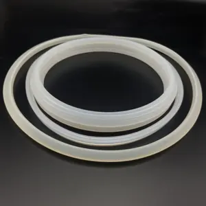 EPDM/NBR/CR/VMQ Food Grade Silicone Gasket High Temperature Resistance Rubber Gasket Seals