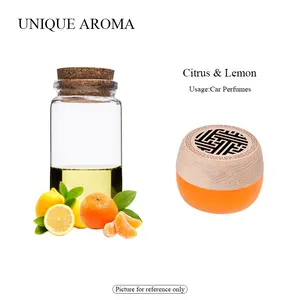 Parfum d'orange fraîche et citron 1 pièce, original, parfum pour voiture, maison, Gel désodorisants, offre spéciale